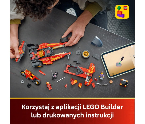 LEGO NINJAGO 71867 Ninjaścigacz x-1 — 15-Lecie - 1529846 - zdjęcie 8